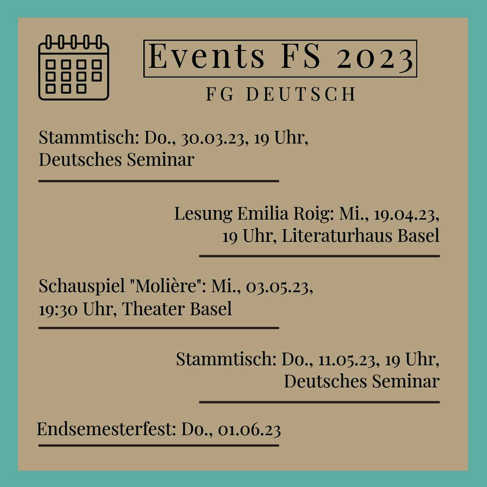 FG Deutsch Events