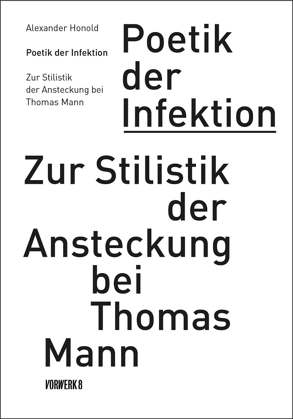 Cover Poetik der Infektion _ Honold
