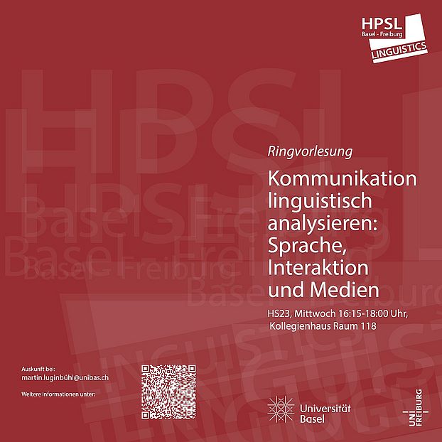 Ringvorlesung Linguistik HS 23