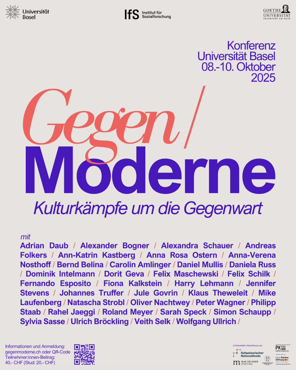 Tagung Gegen/Moderne