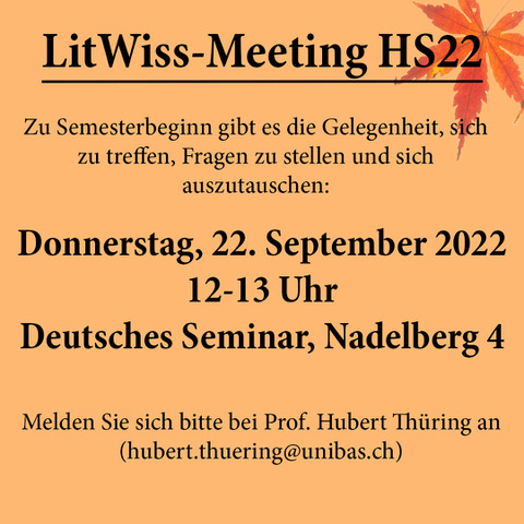 LitWiss-Meeting